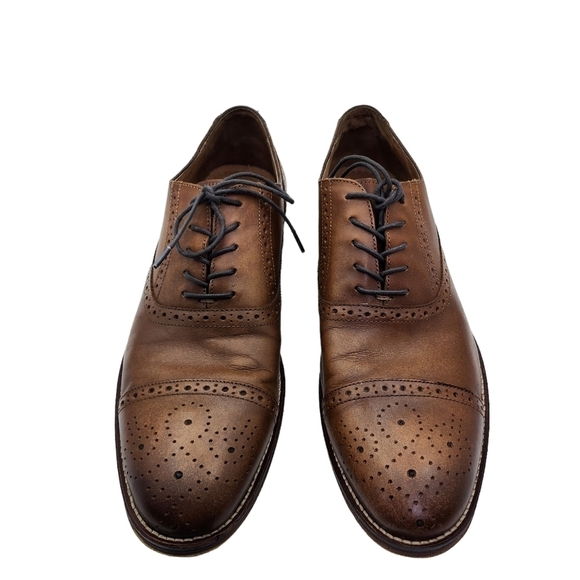 Johnston Murphy Men's Conard Cap Toe Oxford Shoe - 12M - Picture 3 of 8